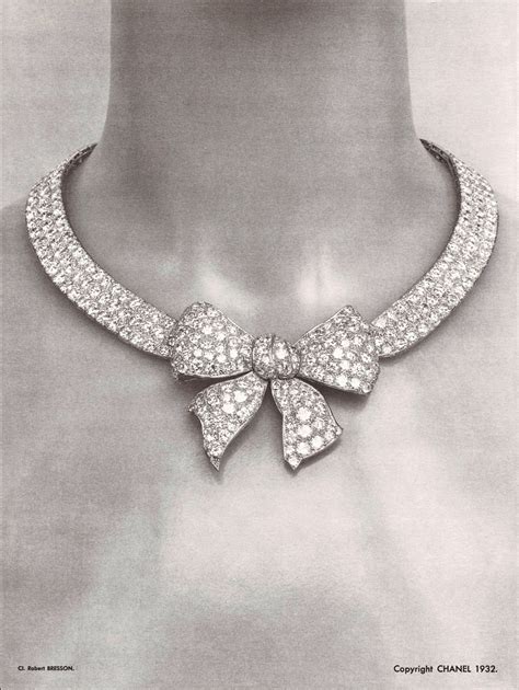 bijoux de diamants chanel 1932|gabrielle coco chanel 1932.